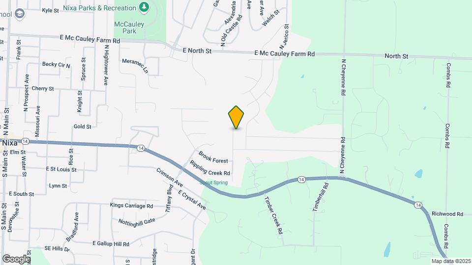 120 N Peach Brook Map and Location Details