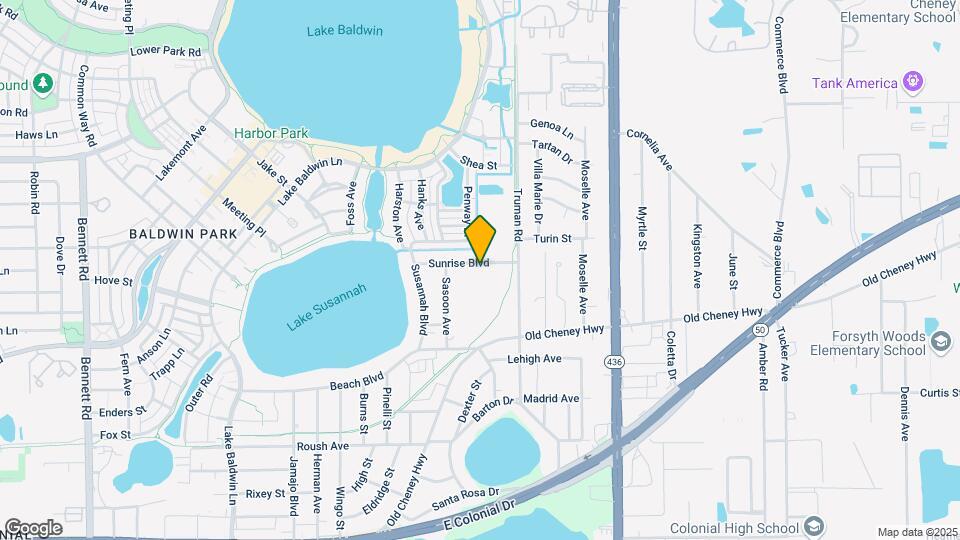 5210 Sunrise Blvd Map and Location Details