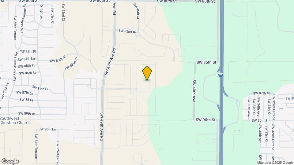 8696 SW 44th Ct Map and Location Details