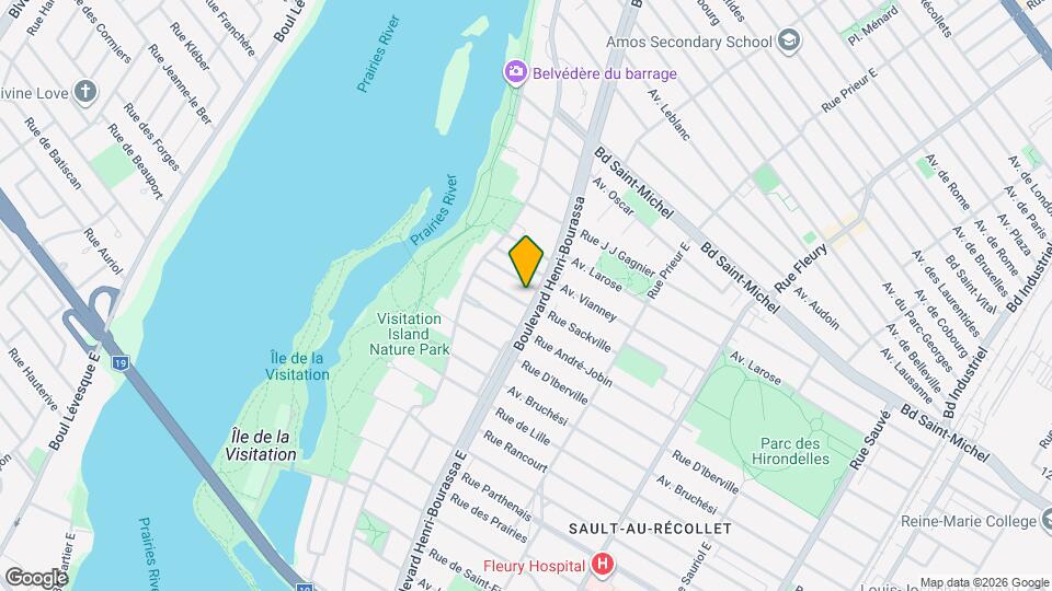 2615 Henri-Bourassa Boul E Map and Location Details