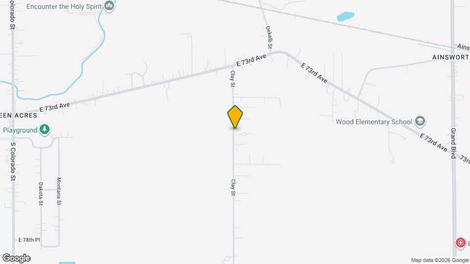 7457 Clay St Map and Location Details