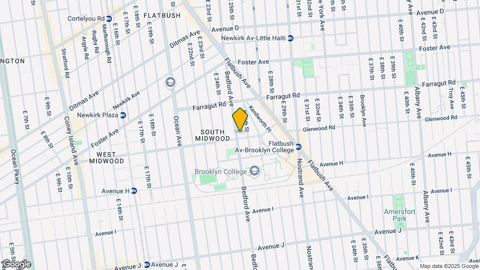 2835 Bedford Ave Map and Location Details