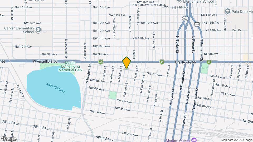 609 N Monroe St Mapa y Detalles de la Ubicación