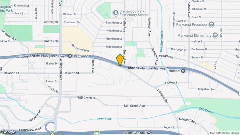 4890 Lougheed Hwy, Unit 28xx Map and Location Details