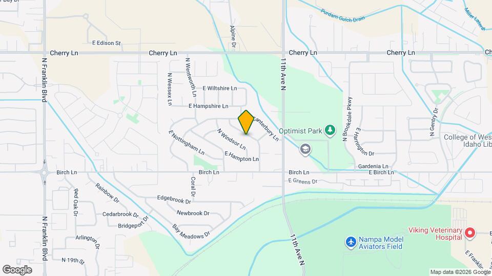 16661 N Yorkshire Ln Map and Location Details