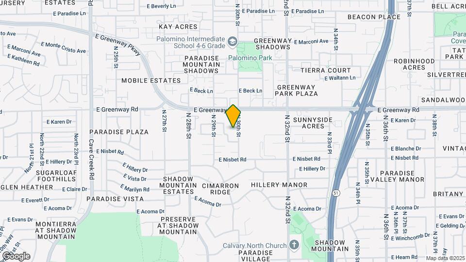 15212-15214 N 30th St Mapa y Detalles de la Ubicación