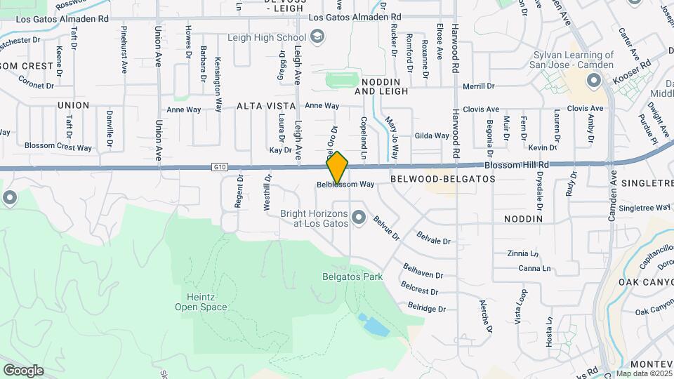 288 Belblossom Way Map and Location Details