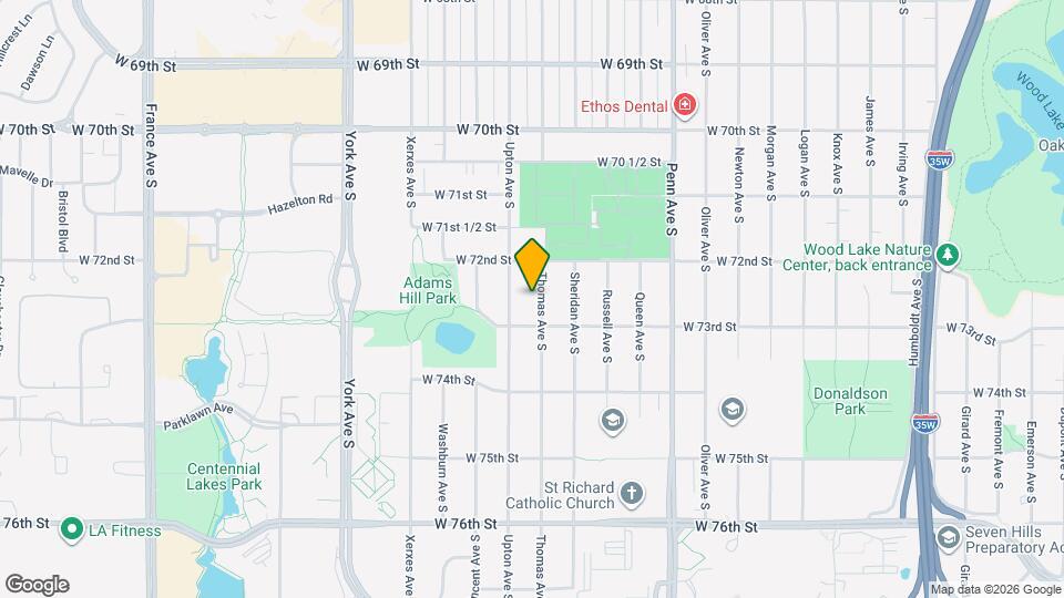 7226 Thomas Ave S Map and Location Details
