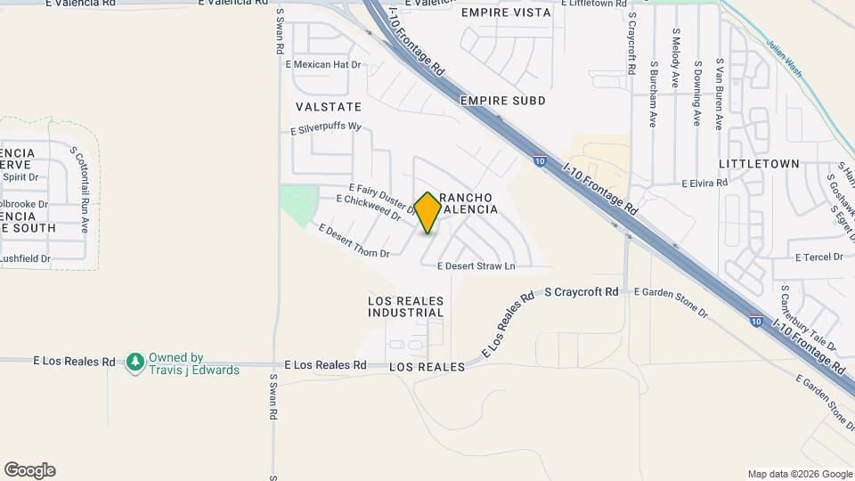 7042 S Parsnip Ln Mapa y Detalles de la Ubicación