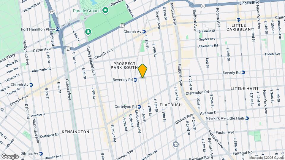 1616 Beverley Rd Mapa y Detalles de la Ubicación