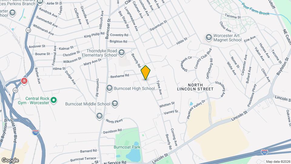 223 Beverly Rd Mapa y Detalles de la Ubicación