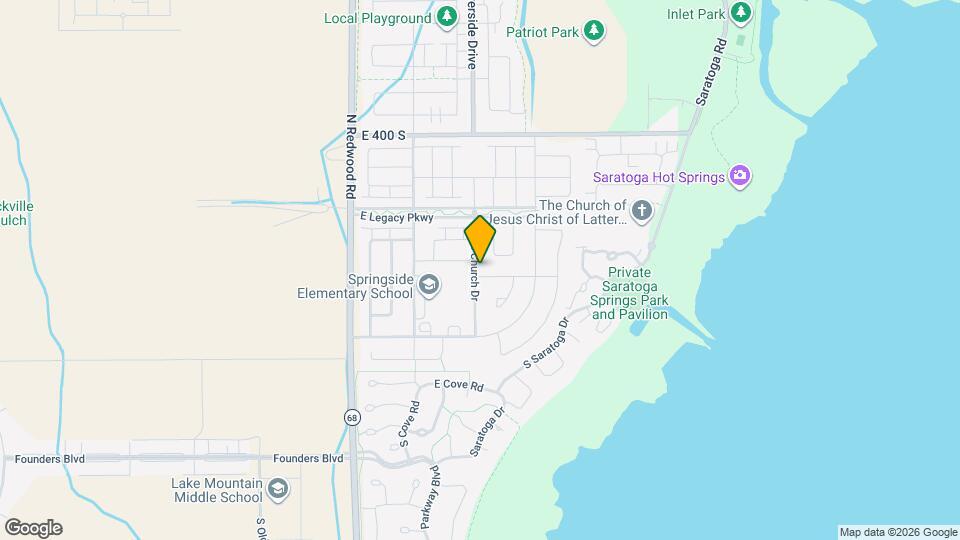 242 E Echo Ledge Dr Map and Location Details