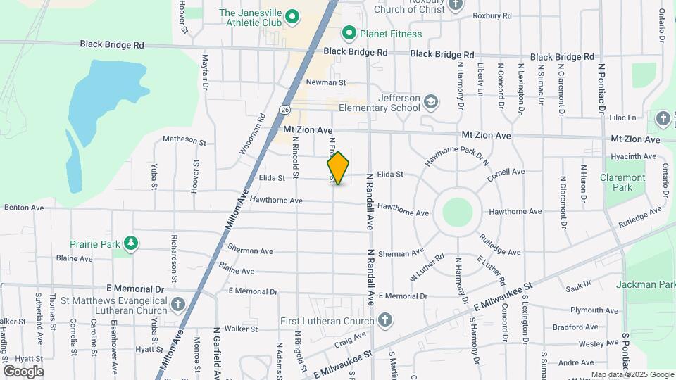 1132 N Fremont St Map and Location Details