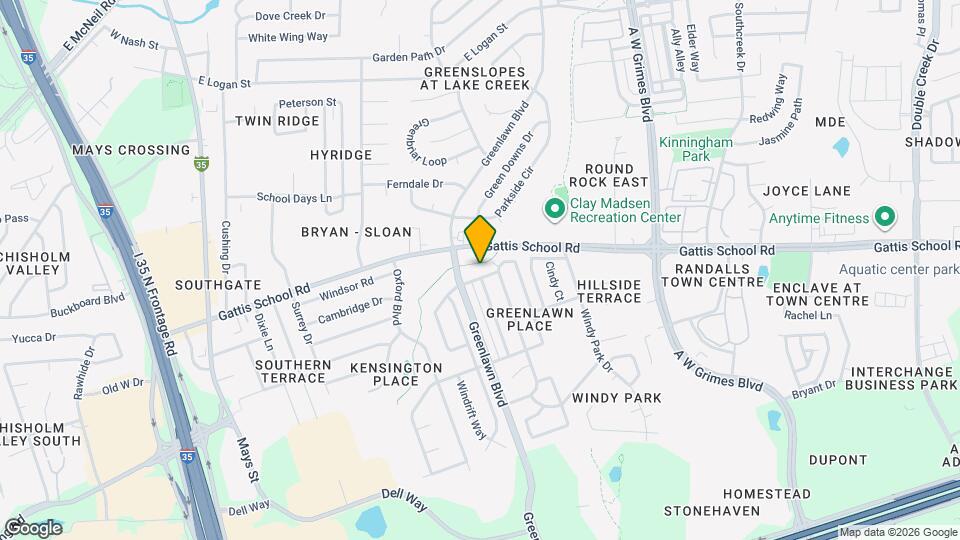 1314 Zephyr Ln Map and Location Details