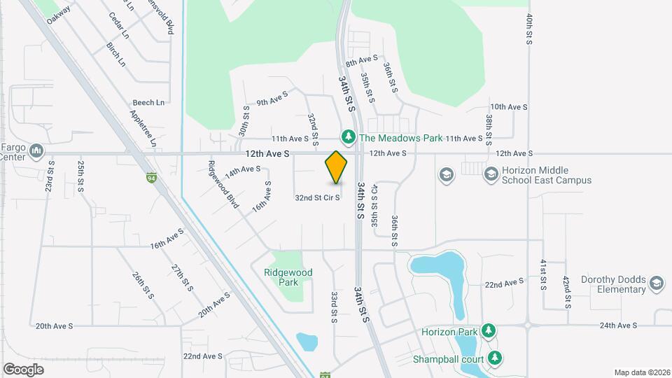 1305 34th St Cir S Map and Location Details