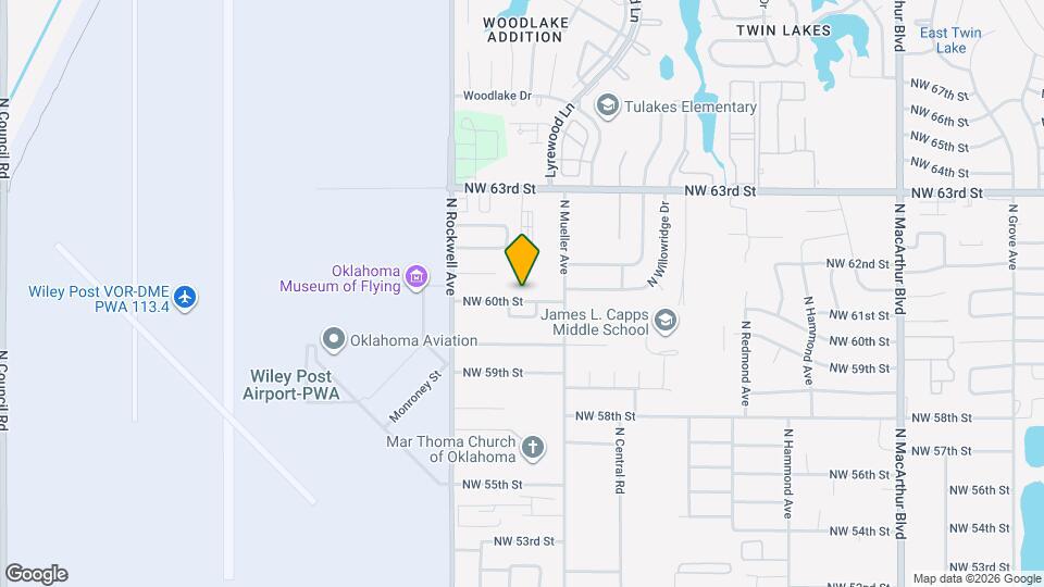 6905 NW 60th St Map and Location Details