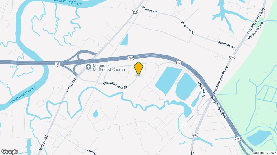 1536 Olde Mill Creek Dr Map and Location Details