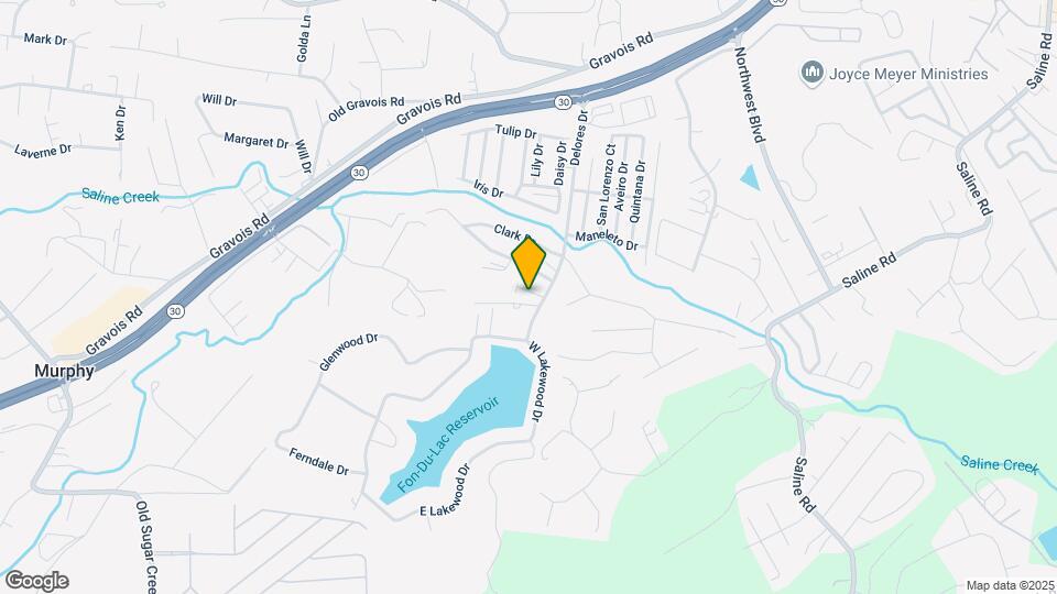 1014 Danwood Ln, Unit Pinetree Mapa y Detalles de la Ubicación