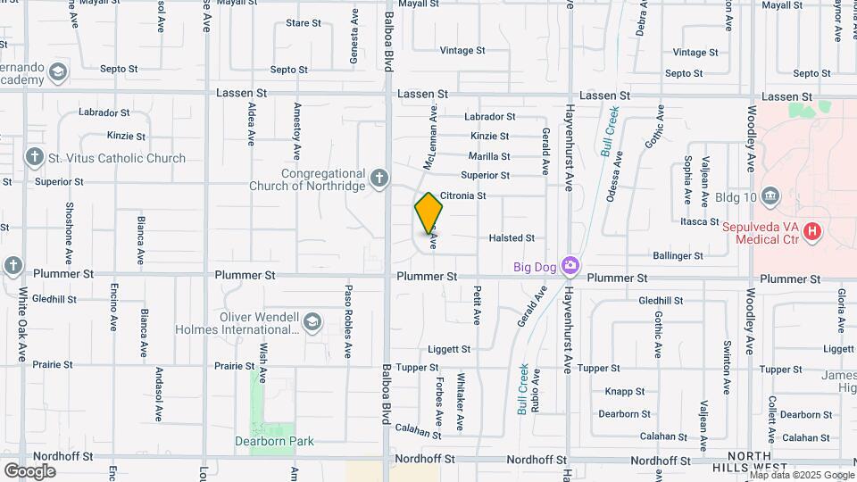 9549 Forbes Ave Map and Location Details