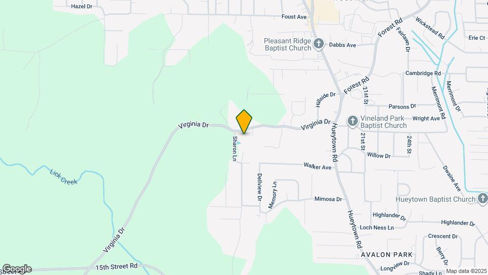 225 Virginia Dr Map and Location Details