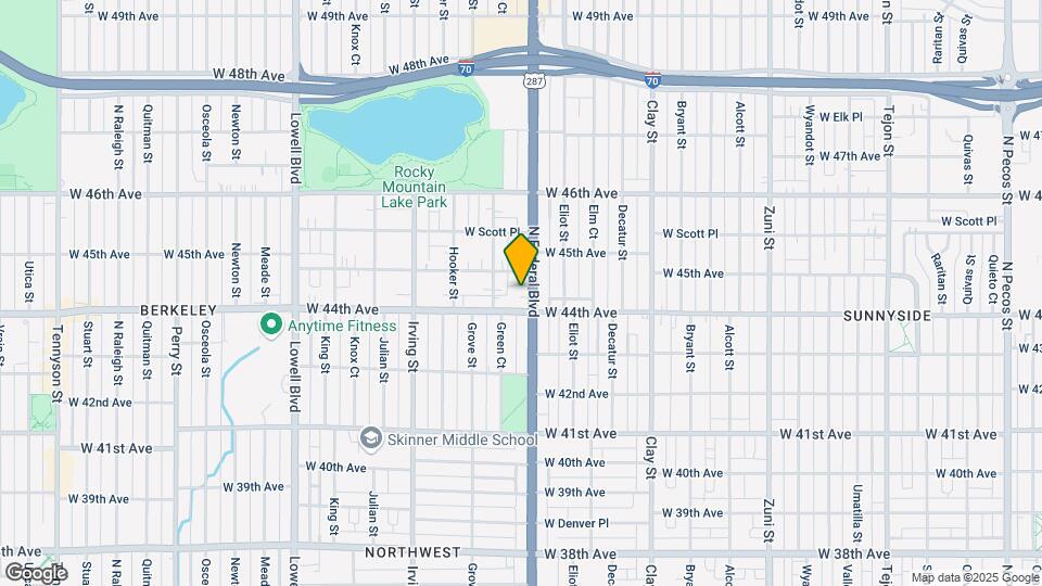 4425 N Federal Blvd Map and Location Details