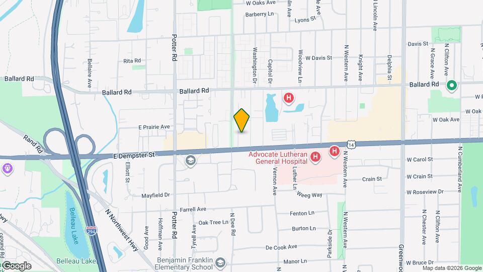 8824 Robin Dr Map and Location Details