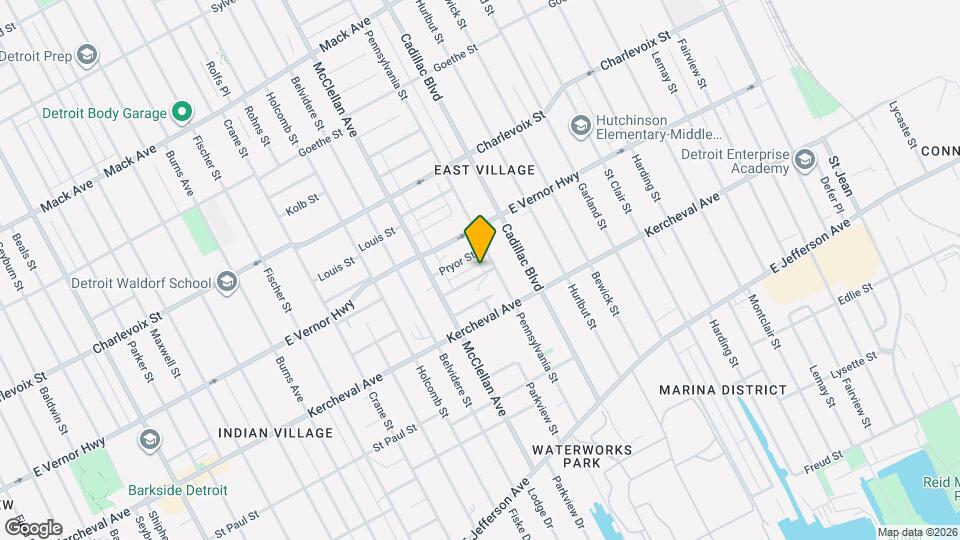 9401 Navarre St, Unit East Village Mapa y Detalles de la Ubicación