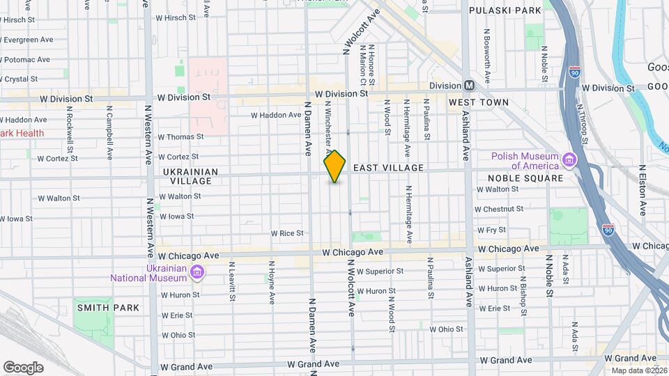 939 N Winchester Ave, Unit J07P Map and Location Details