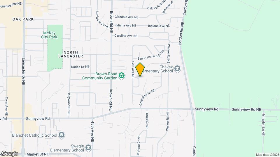 4768 El Cedro Loop NE Map and Location Details