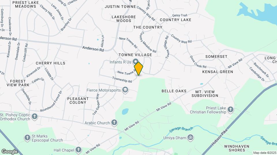 3316 Towneship Rd Map and Location Details