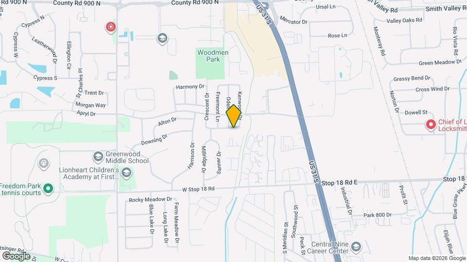 289 Kimbrough Dr Map and Location Details