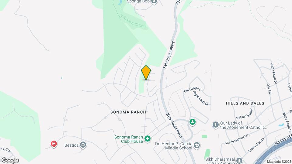 15923 Socorro Falls Map and Location Details