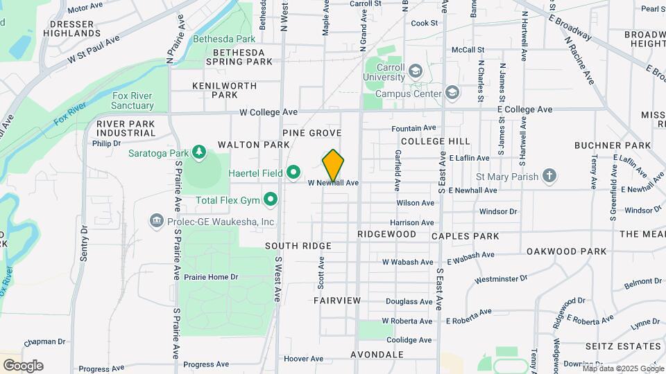 335 W Newhall Ave Map and Location Details