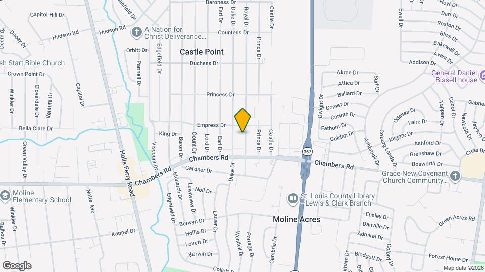 10073 Royal Dr Map and Location Details