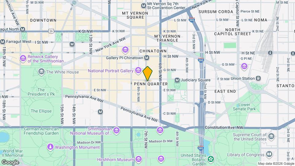 525 7th St NW Map and Location Details