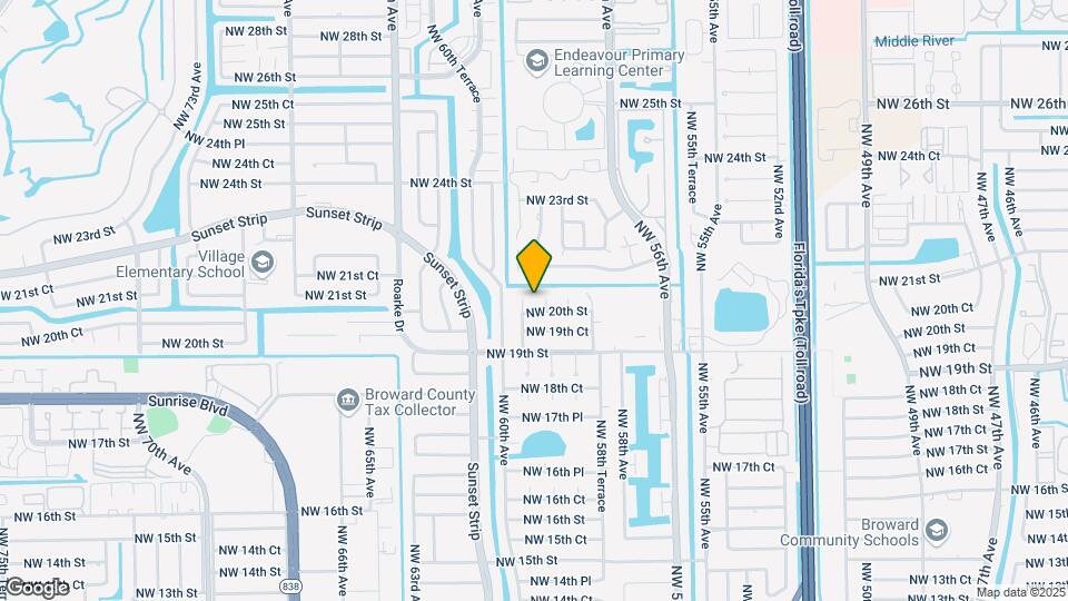 2010 NW 59th Way Mapa y Detalles de la Ubicación