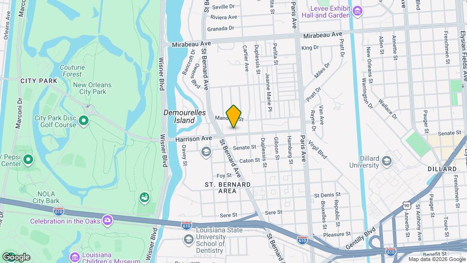 4210 Alfred St Map and Location Details