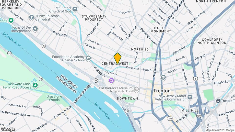 27 Passaic St Map and Location Details