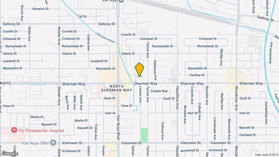 14335 Sherman Way, Unit 324 Mapa y Detalles de la Ubicación