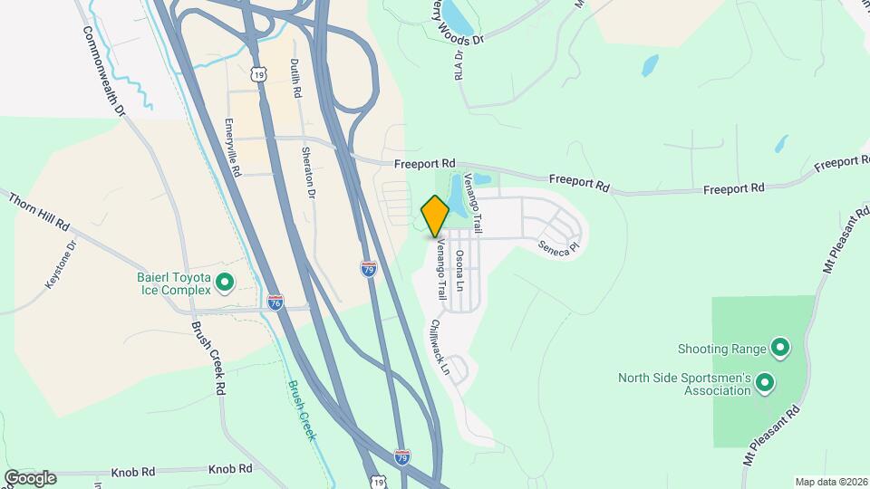 269 Venango Trail Map and Location Details