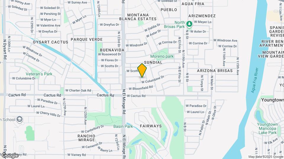 12409 N 122nd Ave Map and Location Details