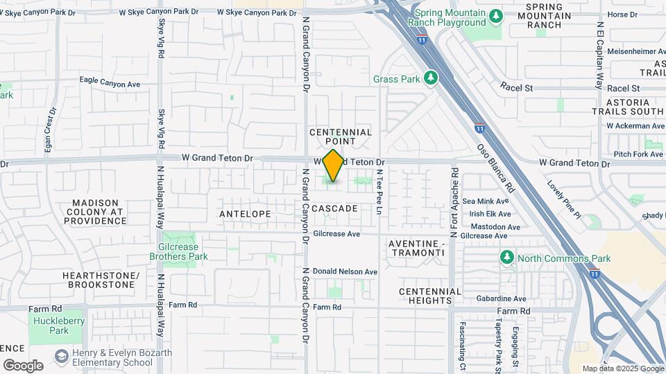 9524 Cabot Falls Ave Map and Location Details
