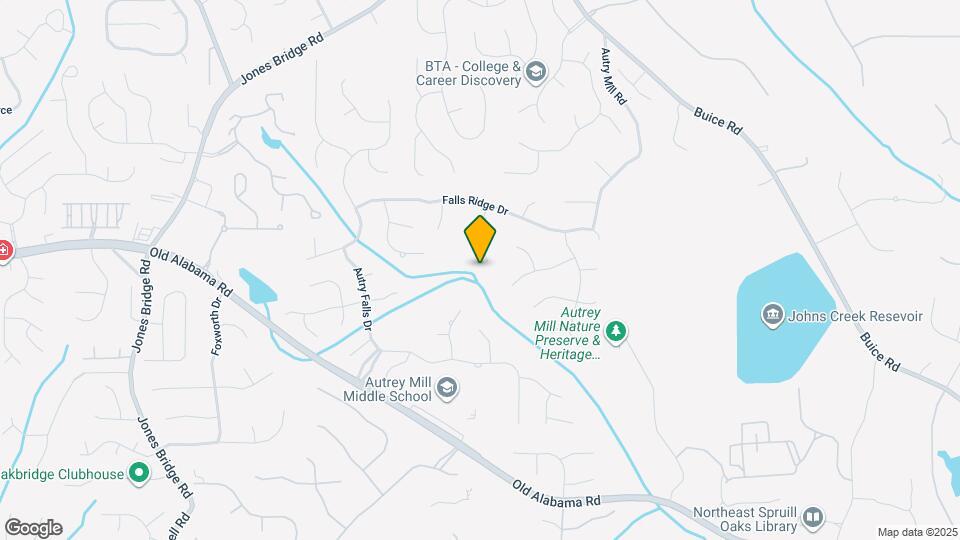 675 Falls Lake Dr Map and Location Details