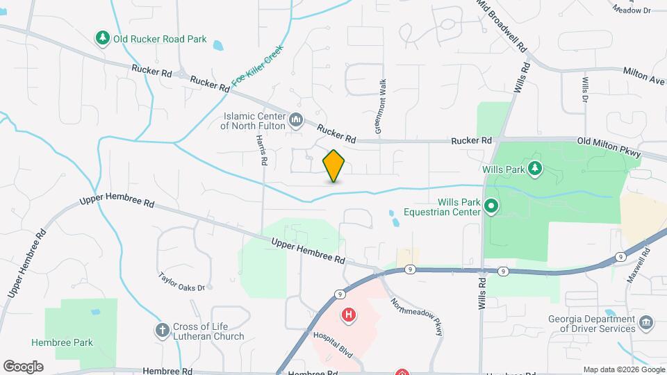 1287 Harris Commons Pl Map and Location Details