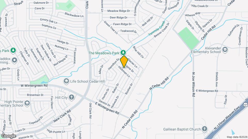 125 Hickman St Map and Location Details