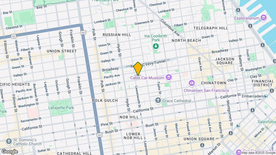 1276 Jackson St Map and Location Details