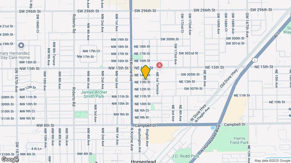 91 NE 13th St Map and Location Details