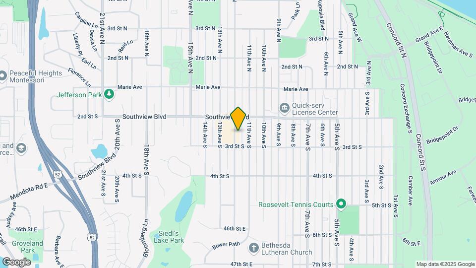 235 12th Ave S Map and Location Details