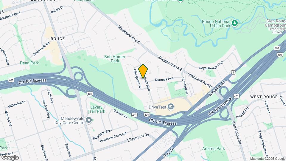 78 Tideswell Blvd Map and Location Details