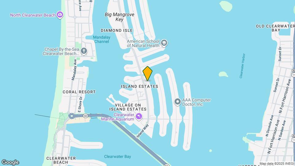 415 Island Way, Unit 509 Map and Location Details